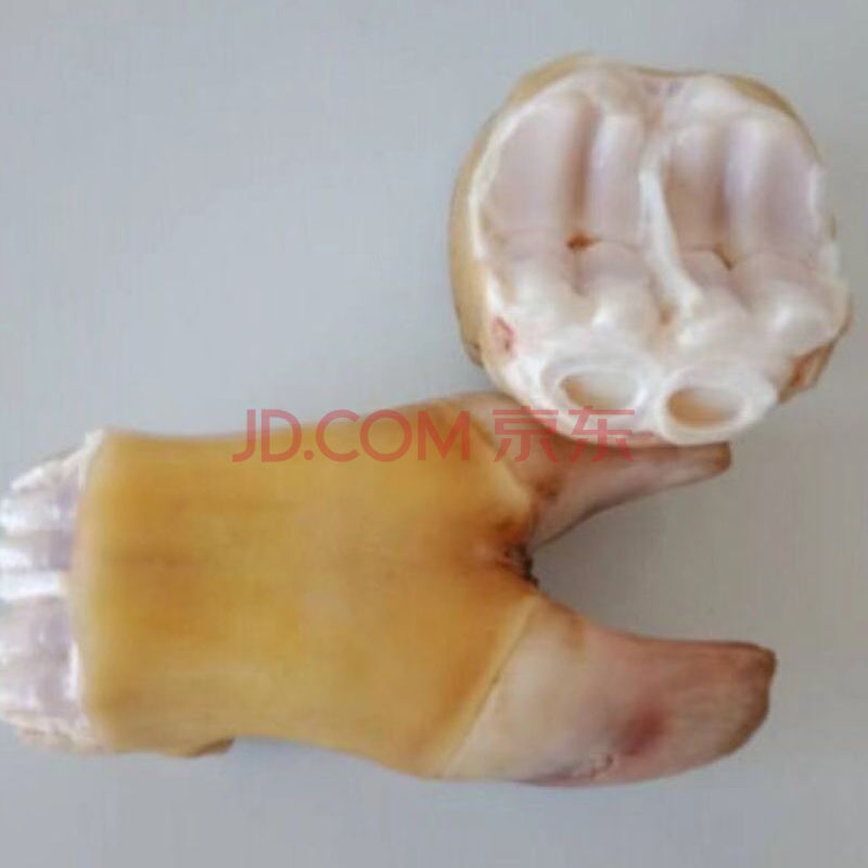 顺丰新鲜牛掌牛蹄掌牛脚牛爪子自家散养黄牛带骨生牛掌批发 去毛生牛