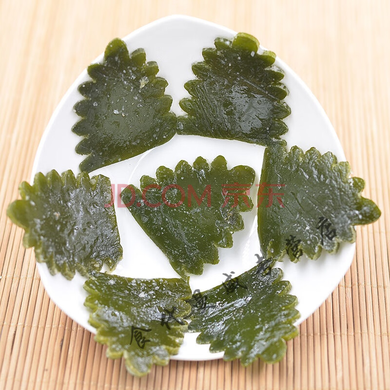 盐渍海带花头花新鲜海带花厚树叶型海带根海藻印花半干货 2500克无根