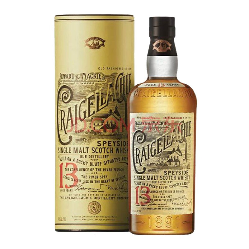 克莱嘉赫13年(craigellachie)克莱拉齐单一麦芽威士忌斯佩塞原瓶进口