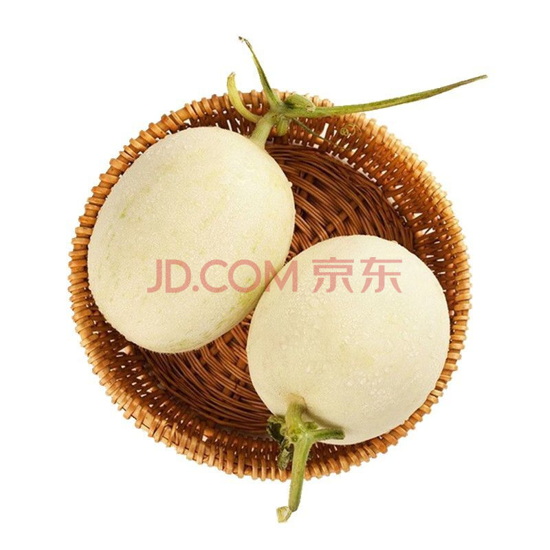 【精选果蔬】头茬现摘陕西白皮蜜瓜当季新鲜水果应季香瓜整箱批发
