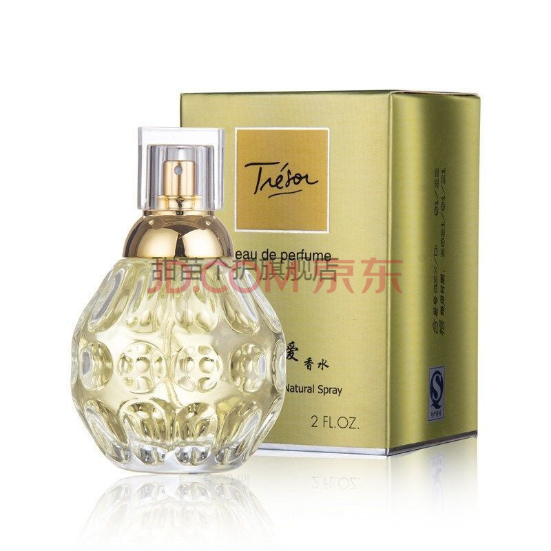 露兰姿珍爱女士香水60ml粉色金色花果香侣情人 金色 金色 60ml 60ml