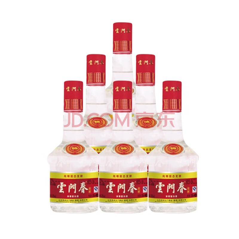 【云门酒业】云门春 32度春王酒 浓香型白酒500ml*6 整箱6瓶 青州特产