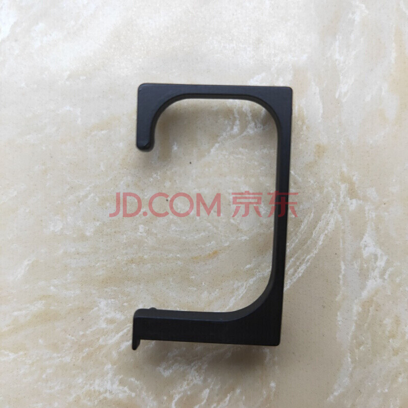 伟邦 铝合金橱柜隐形柜门暗拉手衣柜条型g型拉手抽屉门板型材18板堵头