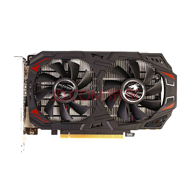 (asus)技嘉七彩虹影驰微星索泰映众gtx1050ti 4g 台式机独立游戏显卡