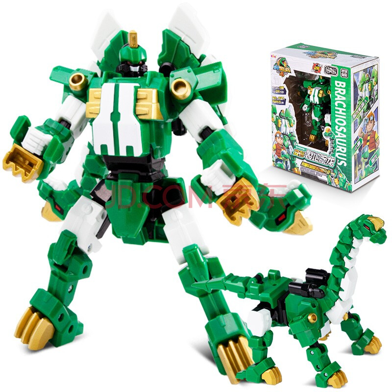 烈焰霸王龙儿童男孩变形机甲合体恐龙玩具机器人金刚六一儿童节礼物