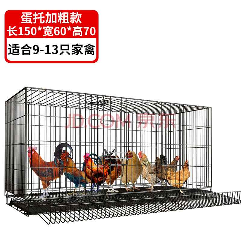 鸡笼子家用大号特大养殖笼鸡舍大型铁丝网阳台自动清粪养鸡笼狗笼 蛋
