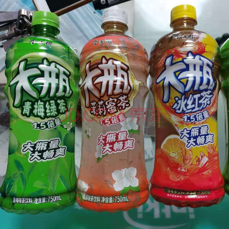 今麦郎青梅绿茶 750ml*12瓶冰红茶茉莉蜜茶绿茶畅饮红茶茉莉绿茶 青梅