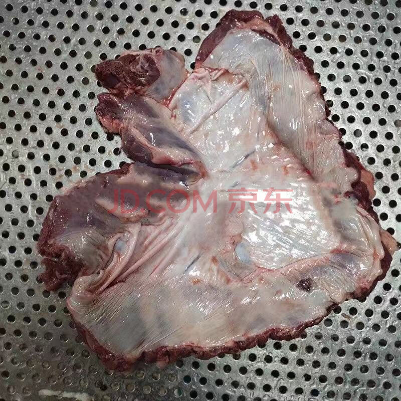 新鲜冷冻护心肉连肝肉生猪肉蘑菇肉心隔膜肉20斤罗根肉饭店烧烤用 腾