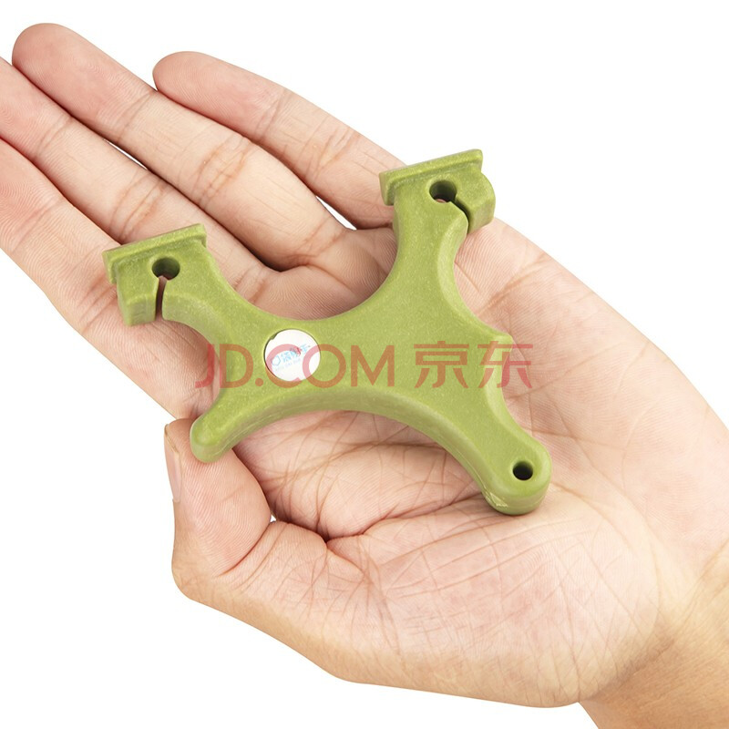 口袋射手 迷你速射小弹弓歪把子免绑轻便圆皮筋弹弓便携扁皮弓高精准