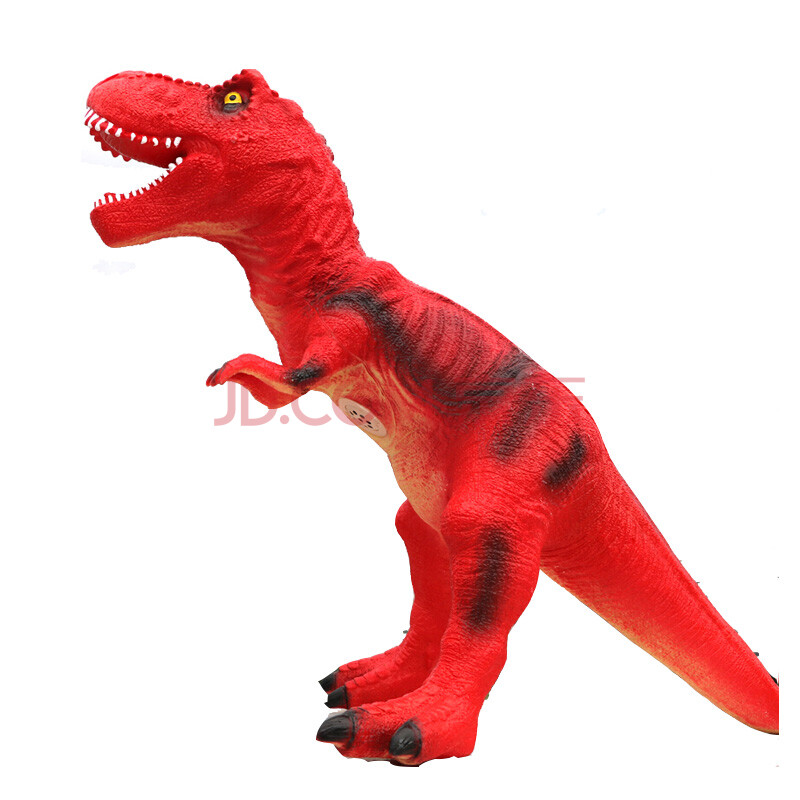 仿真软胶大号恐龙玩具电动霸王龙动物模型大套装塑胶儿童男孩 遥控