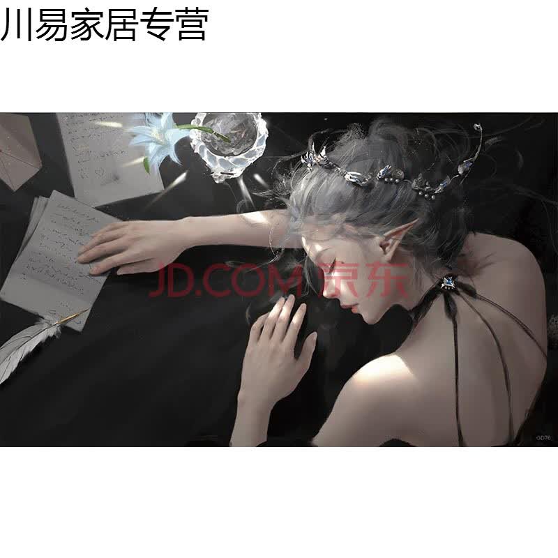 欧斯若动漫鬼刀海报动漫周边插画王凌作品集宿舍卧室自粘墙壁贴纸