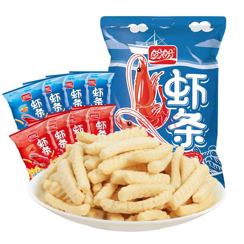 盼盼盼盼虾条零食大礼包400g