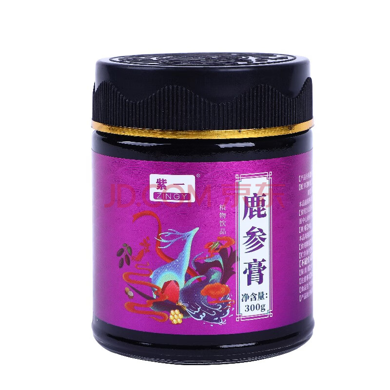 紫一鹿参膏(植物饮品)源自鹿胎膏女性备孕孕前滋补300g/一瓶 一瓶装