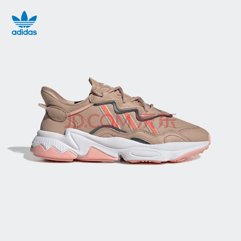 阿迪达斯官网 adidas 三叶草 ozweego w 女鞋经典运动