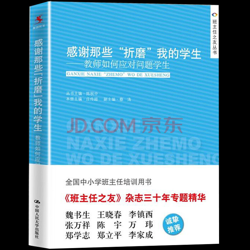 感谢那些折磨我的学生 班主任之友 庄传超著 班主任管理书籍 可搭