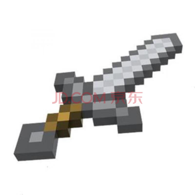 我的世界minecraft工具全系列钻石镐锄剑斧铲纸模型玩具动物 石剑33