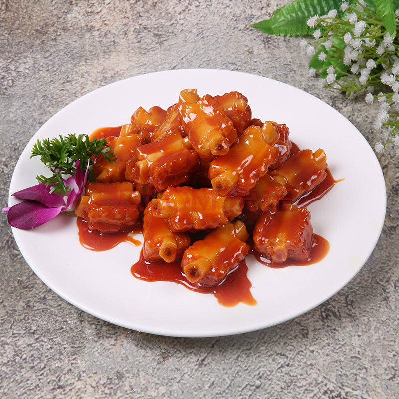 现货仿真热菜凉菜炒菜食物食品模型饭店逼真假菜样品展示道具 22糖醋