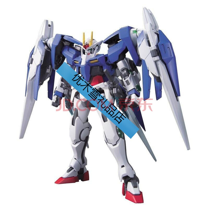 高高/i大班高达拼装模型hg版1/144 七剑00r能天使零零独角兽 isn4288