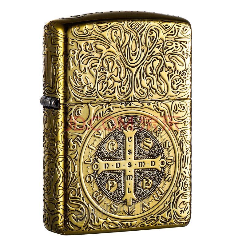 之宝(zippo)打火机正品 纯铜深雕五面康斯坦丁神父盔甲机 正版防风