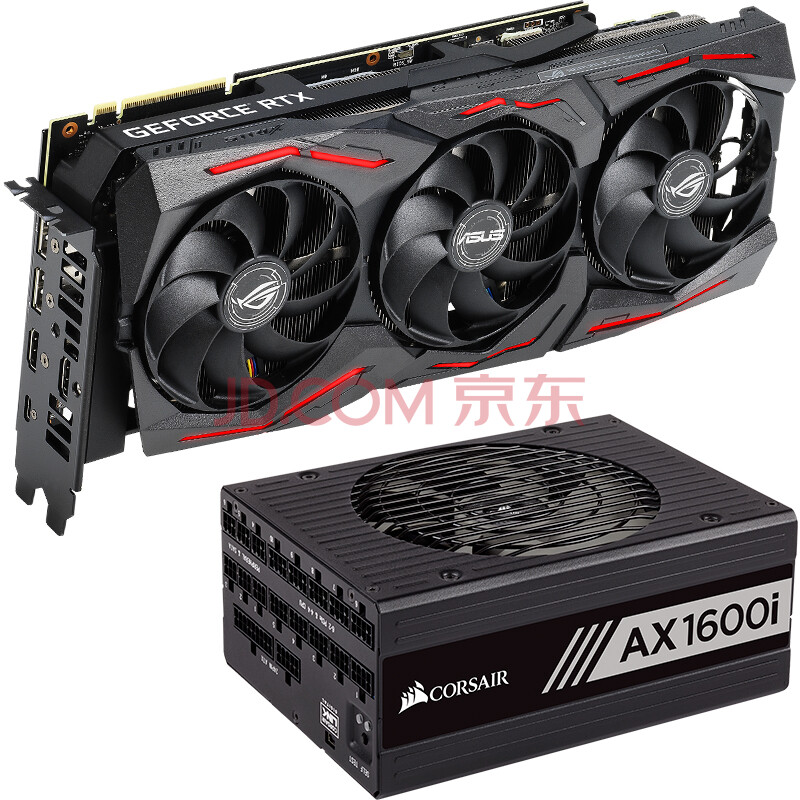 华硕 猛禽显卡rog-strix-geforce rtx 2080 ti-o11g-gaming 美商海盗