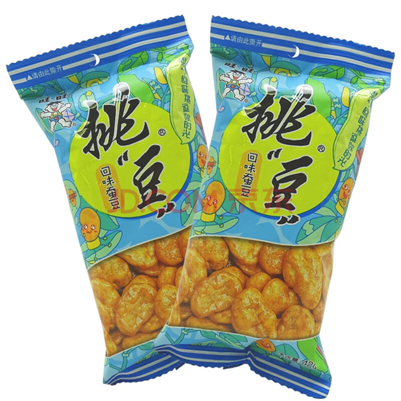 旺旺 挑豆42gx5包 回味蚕豆 旺仔挑豆小吃零食豆类花生下酒菜休闲零食