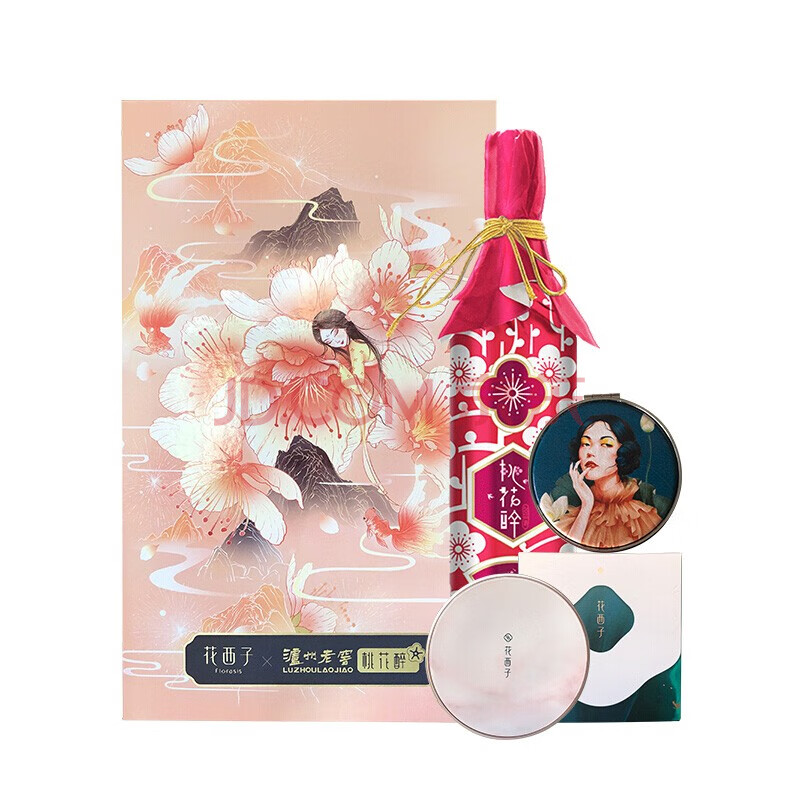 【价保30天】桃花醉花西子联名款礼盒 500ml(套装)