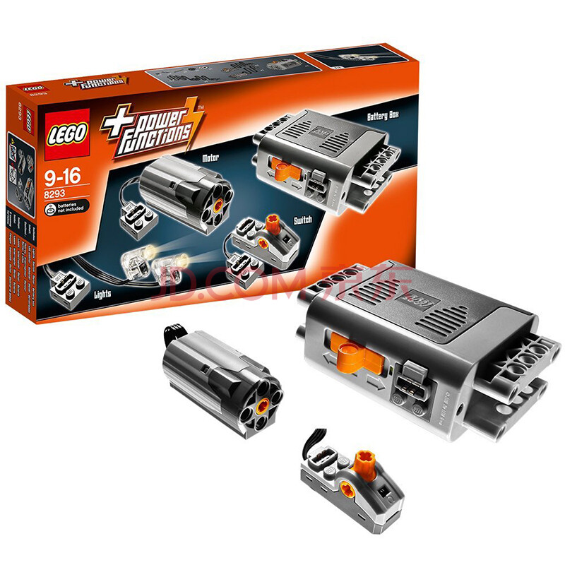 乐高lego technic科技机械系列拼插积木玩具车 l8293 大型机械用马达