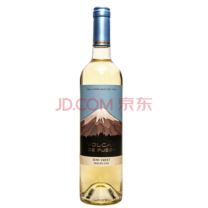 【夏商精选】智利原瓶原装进口红酒 伟勒山 干红葡萄酒 单瓶 伟勒山莫斯卡托白葡萄酒单瓶