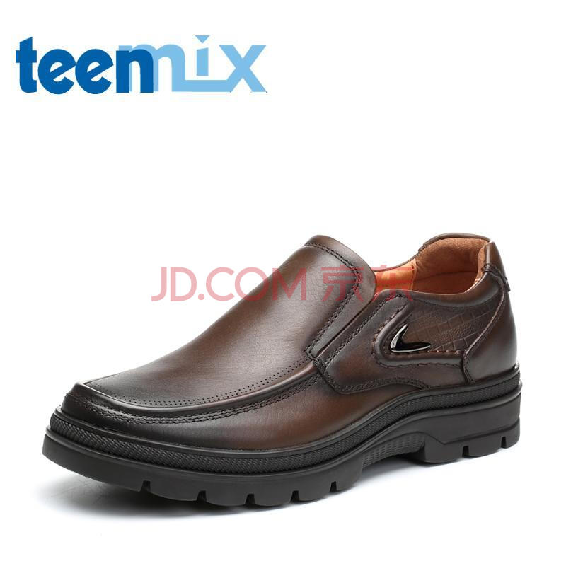 Teenmix/ÌìÃÀÒâÄÐЬ¶¬×¨¹ñͬ¿îÓÍÀ¯Å£Æ¤ÊæÊʺñµ×ÄÐÆ¤Ð¬90530DM7 Éîרɫ 41
