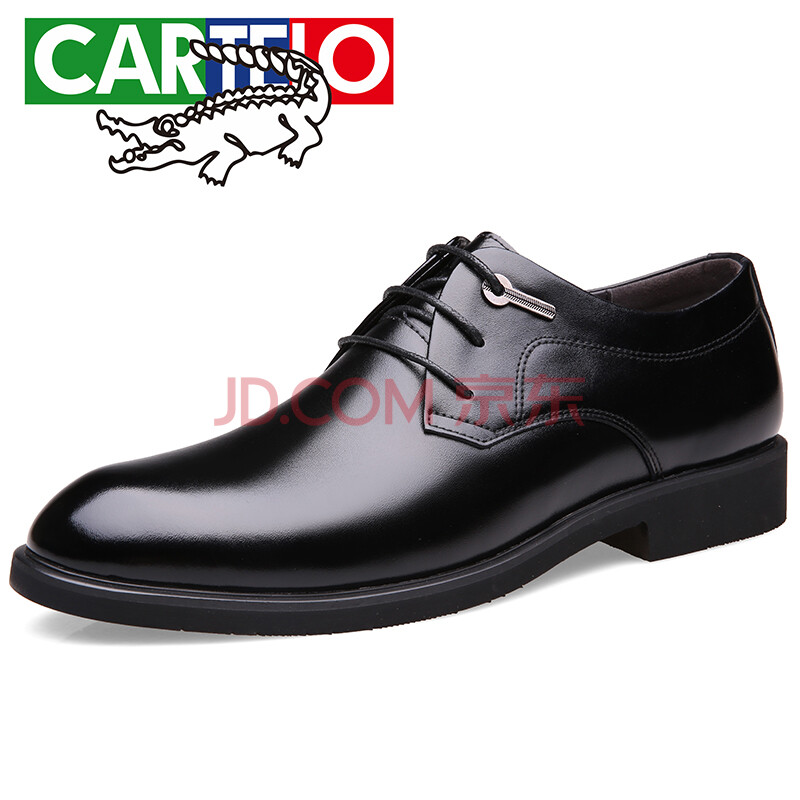 ¿¨µÛÀÖöùÓ㣨CARTELO£©ÉðʿƤЬÄÐÖ°³¡¾«Ó¢Å£Æ¤ÉÌÎñÕýװЬµÍ°ïϵ´ø³±Á÷ÄÐЬ1018 ºÚÉ« 42