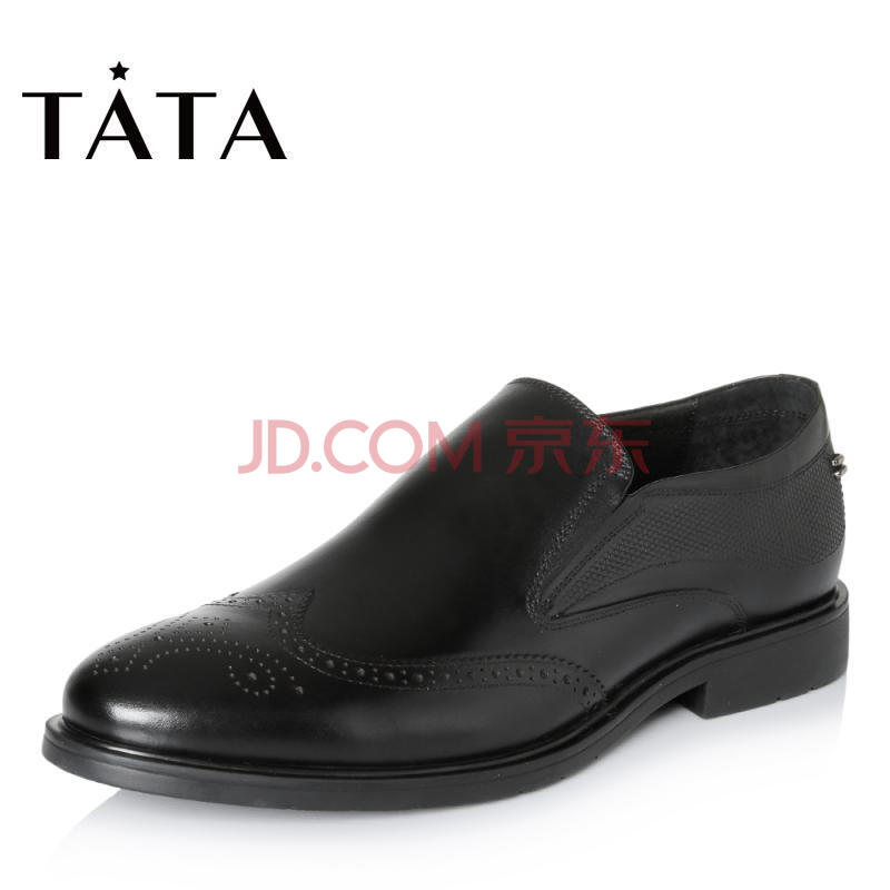 Tata/ËûËýÇïר¹ñͬ¿îºÚɫţƤ¼òԼѹ»¨ÉÌÎñÄÐÆ¤Ð¬ T3547CM7 ºÚÉ« 38