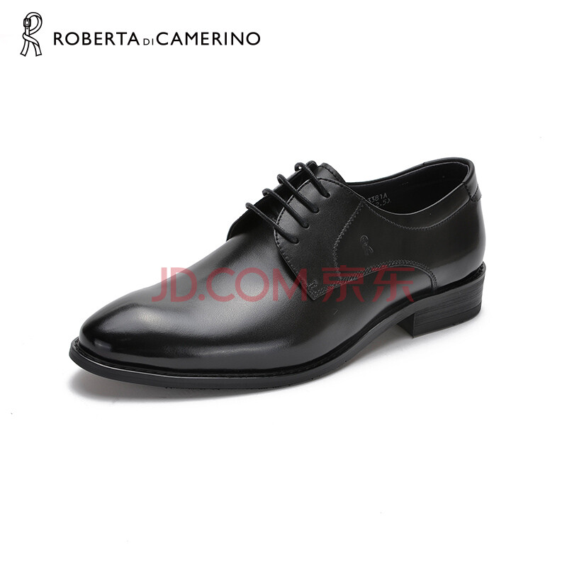 Robertaŵ±´´ïÄÐЬÐÂÆ·Å£Æ¤ÉÌÎñÕýװЬϵ´ø¹âÃæÆ¤Ð¬µÂ±ÈЬ½á»éЬ ºÚÉ«SRA33381A 38