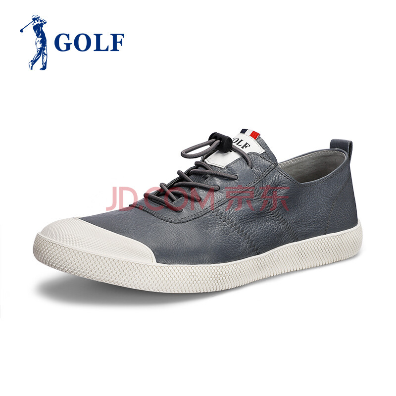 GOLF/¸ß¶û·òÄÐЬÐÂÆ·ÕæÆ¤ÐÝÏÐЬÄÐñÞÖåÎÆËɽô´øÊæÊʰåЬ³±Á÷Ь×ÓÄÐ À¶»ÒÉ« 42