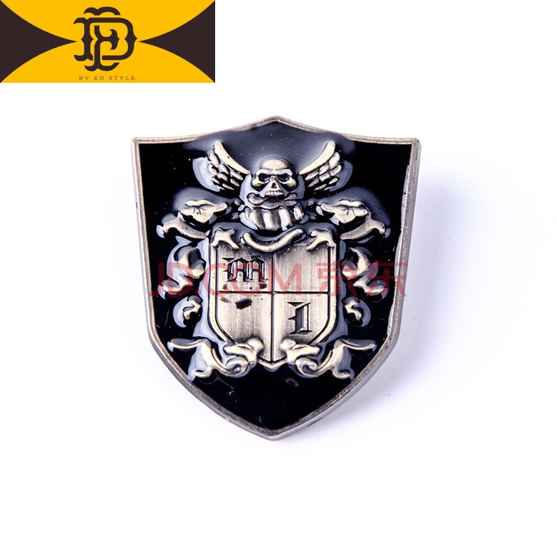 EDÓ¢Â׷縴¹Å³ÄÉÀÐØÕëÄÐÃÔÄãС»ÕÕÂÁì×Ó×°ÊÎÆ·ÈÕº«¸öÐÔÁìÕëÎ÷×°Áì¿Û B¿î(3.2*3.8CM)