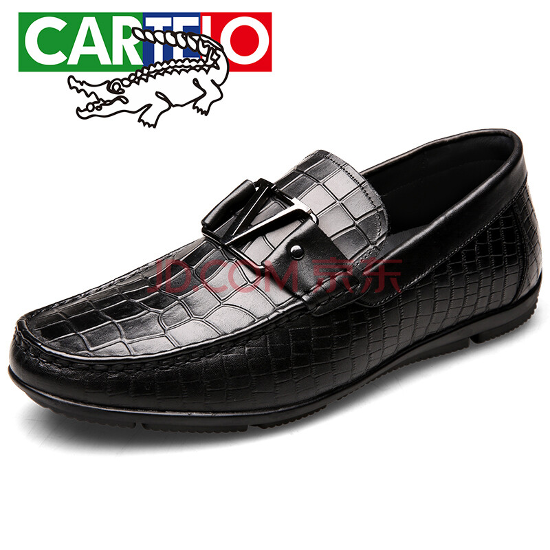 ¿¨µÛÀÖöùÓ㣨CARTELO£©ÄÐʿͷ²ãţƤÐÝÏÐÆ¤Ð¬ÉÌÎñÌ×½ÅÄÐЬ¶¹¶¹Ð¬Ò»½ÅµÅÀÁÈ˼ݳµÐ¬1055 ºÚÉ« 43