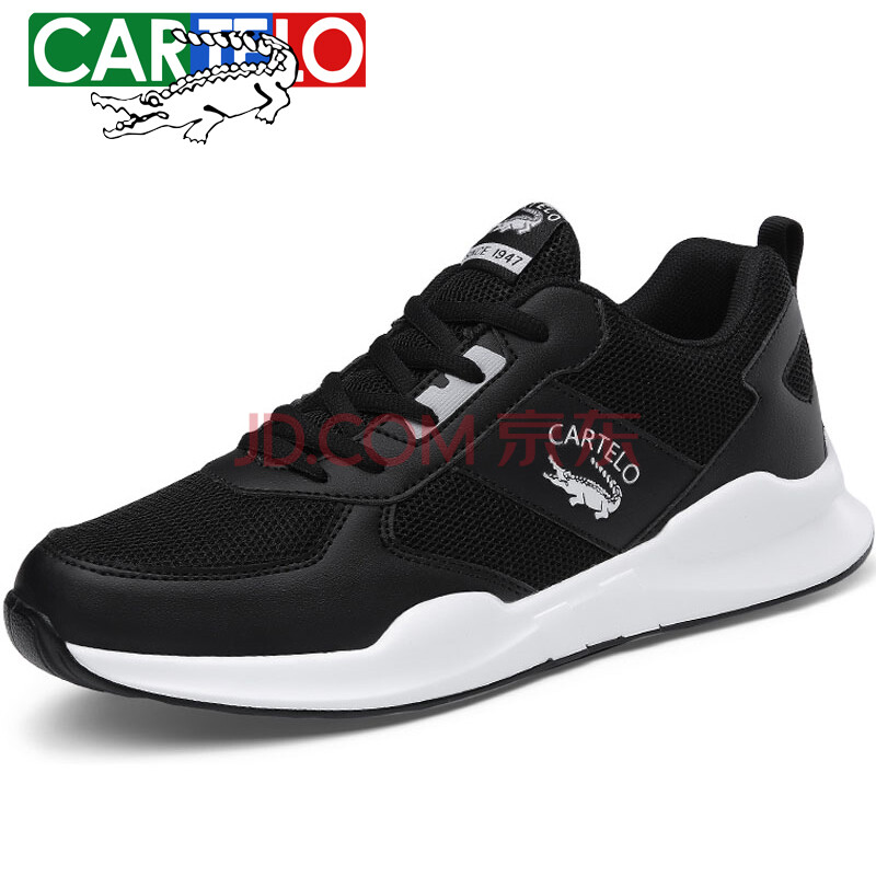 ¡¾ÁìȯÁ¢¼õ100¡¿¿¨µÛÀÖöùÓ㣨CARTELO£©ÄÐЬÐÝÏÐЬÇï¼¾Í¸ÆøÄÐÊ¿Ô˶¯Ð¬ÄÐÅܲ½Ð¬Ð¬×Ó ºÚÉ« 40