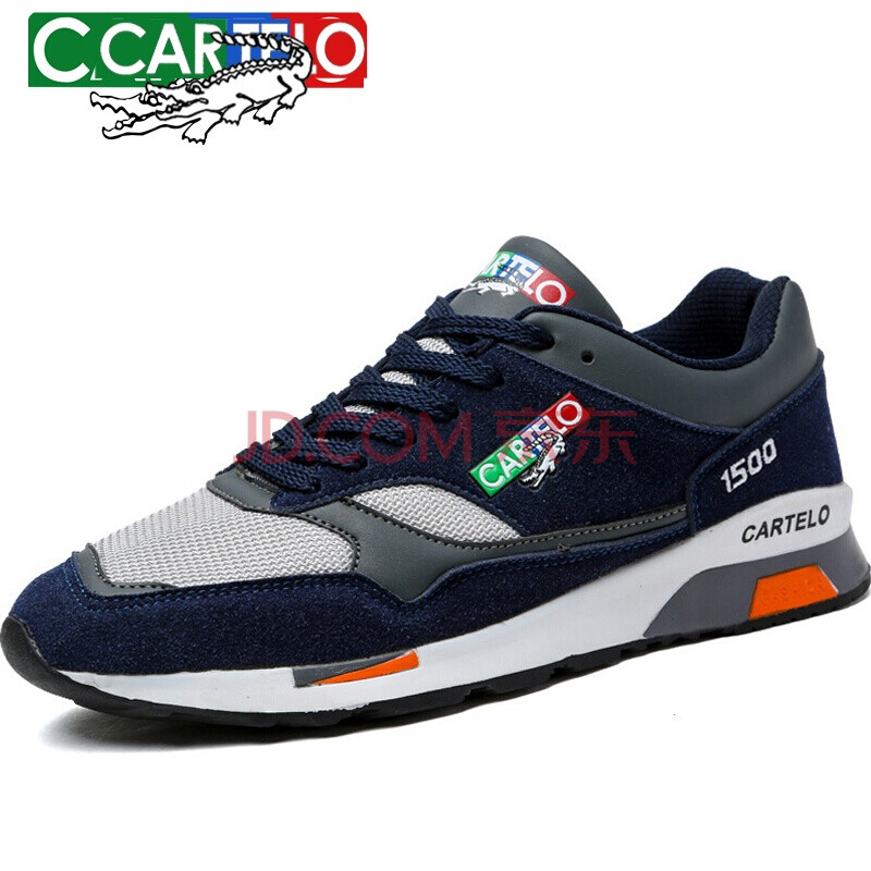 ¡¾ÁìȯÁ¢¼õ100¡¿¿¨µÛÀÖöùÓ㣨CARTELO£©´º¼¾ÐÝÏÐЬ Æ´É«³±Á÷Ô˶¯ÐÝÏÐÄÐЬÂÃÓÎÅܲ½Ð¬×Ó ÉîÀ¶É« 39