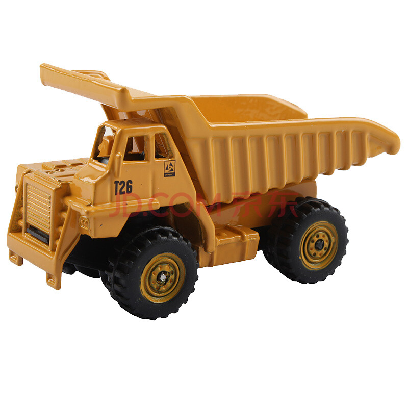 儿童汽车玩具1:64迷你合金回力小汽车型工程车 清洁车 翻斗车 挖掘机