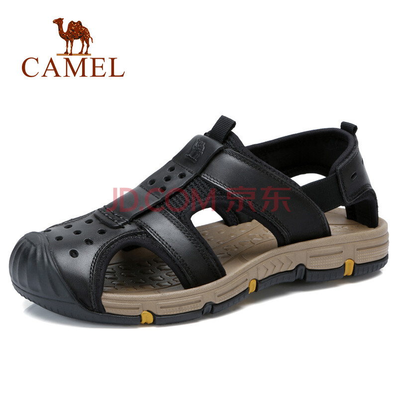 ÂæÍÕ£¨CAMEL£©ÄÐЬ Ïļ¾»§Í⻤ֺ·À»¬Å£Æ¤Á¹Ð¬ ÈáÈíÇá±ãÊæÊÊÍ¸ÆøÁ¹Ð¬ ºÚÉ« 41