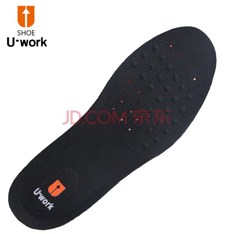 ÓŹ¤(U-work) PUЬµæÀͱ£Ð¬°²È«Ð¬·À»¤Ð¬µæÍ¸Æø·À»¬Ð¬µæ ºÚÉ« 38