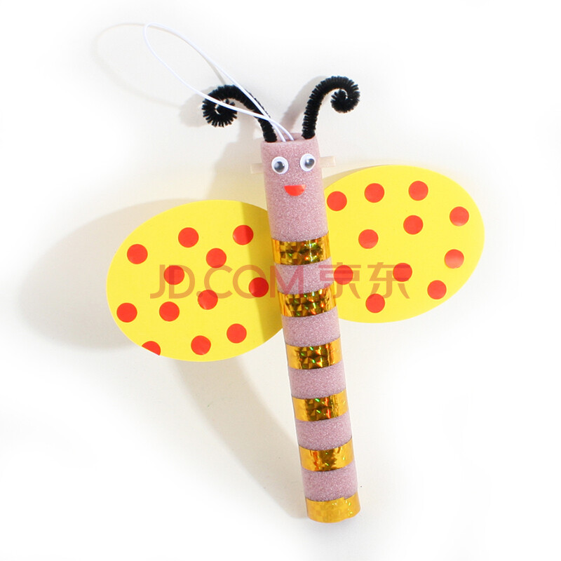 艺趣幼儿手工材料包儿童手工diy幼儿园益智手工材料 会飞的昆虫 蜜蜂