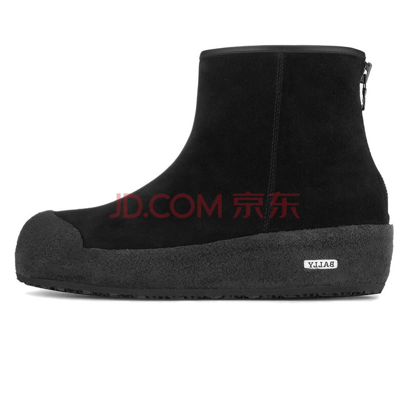 巴利/bally 男士 黑色麂皮雪地靴 6185326 44