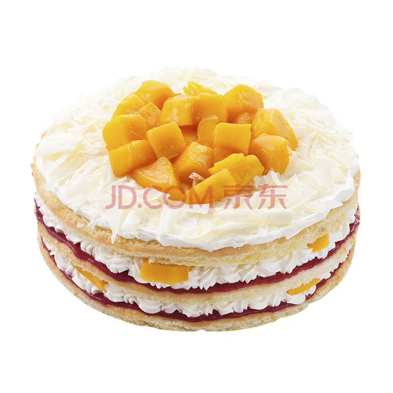 ebeecake生日蛋糕新鲜芒果奶油蛋糕同城配送北京生日蛋糕同城配送女生