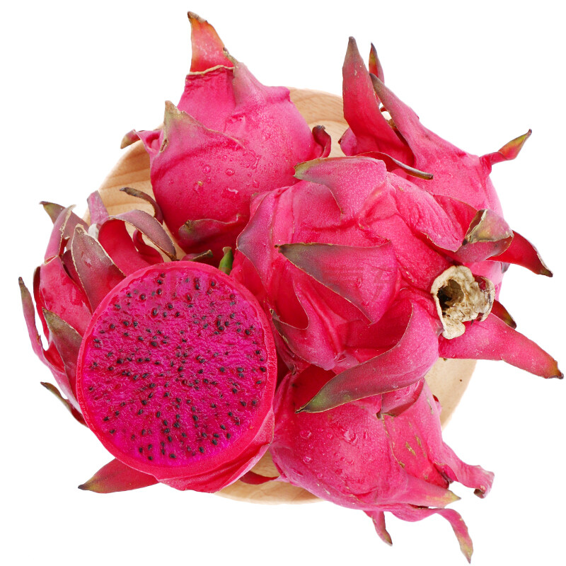 ¹ú²úºìÐÄ»ðÁú¹û 2¸ö×°´ó¹û µ¥¹ûÔ¼400~550g ÐÂÏÊË®¹û