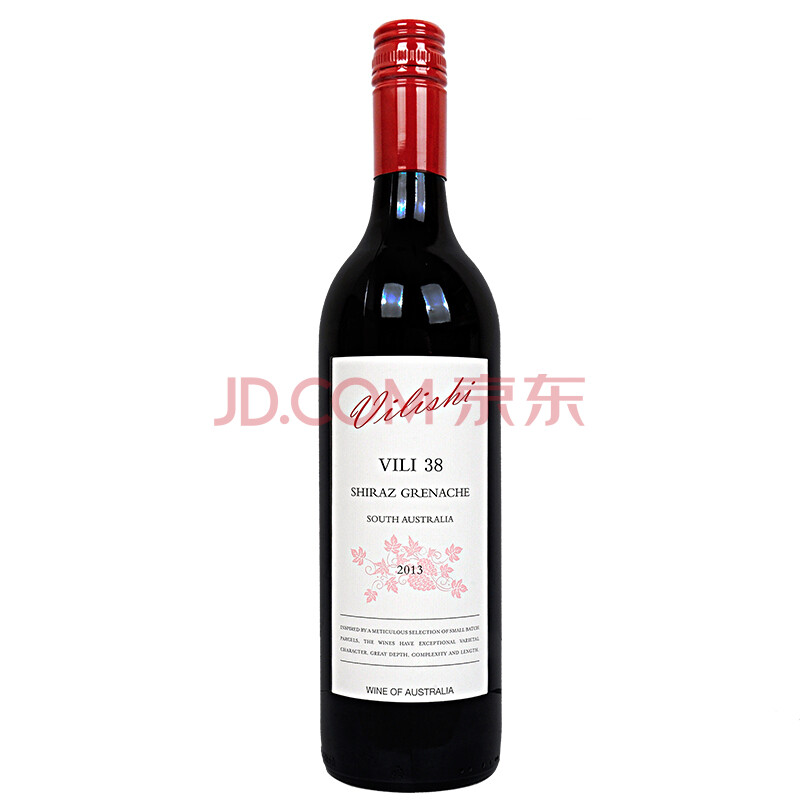 澳洲进口红酒 伟利士Vilishi干红葡萄酒威丽VILI-38 礼盒装