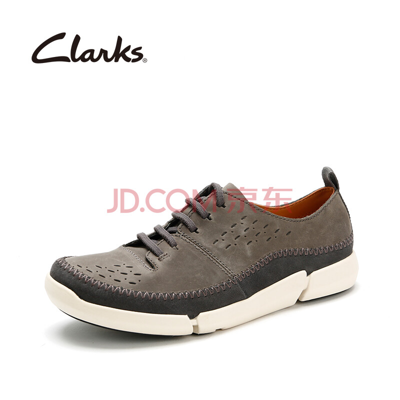 ClarksÆäÀÖ ÐÝÏÐЬÄÐ Èý°êµ×´Þ¸£±ãЬ Trifri Slip »ÒÉ«£¨261272047£© 42(uk8)