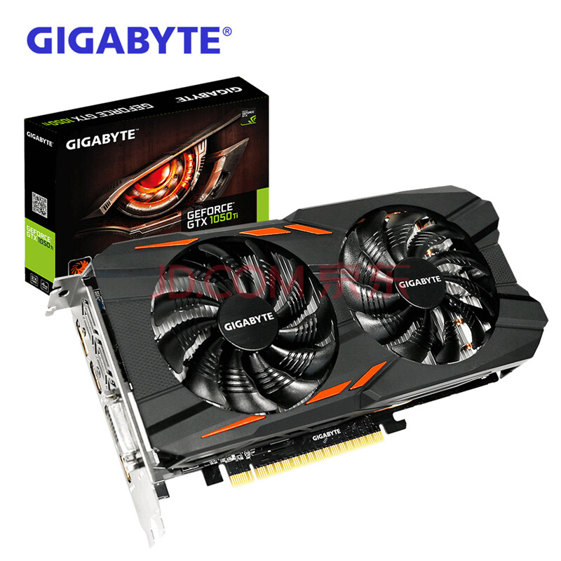 技嘉(gigabyte)geforce gtx 1050ti wf2oc 1328-1442mhz/7008mhz 4g