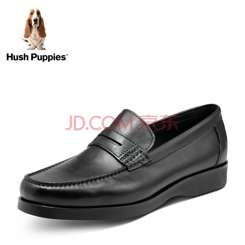 Hush Puppies/Ͼ²½Ê¿Ç^ר¹ñͬ¿îţƤ¸ïÉÌÎñÄÐÆ¤Ð¬K1G05CM7 ºÚÉ« 42