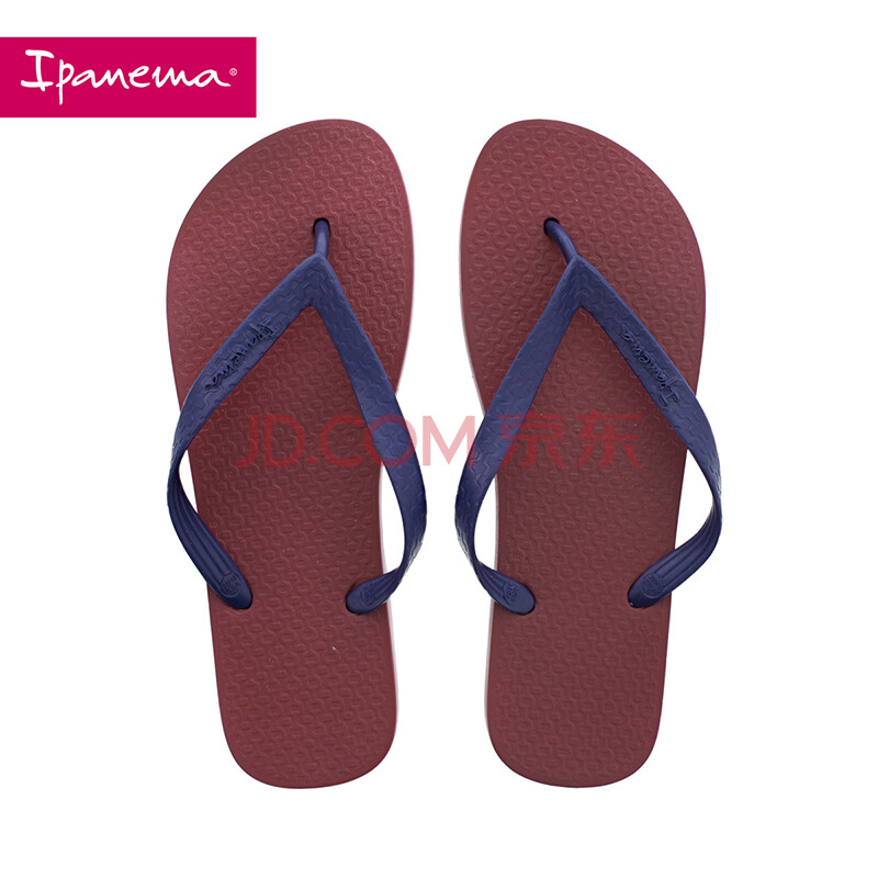 ipanema ¾µä´¿É«ÈË×ÖÍÏÄзÀ»¬Á¹ÍÏЬ°ÍÎ÷ƽµ×ɳ̲Ь À¶/×Ï 45/46