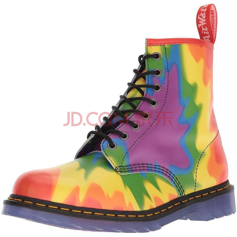 ÂíÍ¡²©Ê¿Dr. Martens 1460 Pride Tyedye ÄÐʱÉÐÂí¶¡Ñ¥ÄÐÑ¥ Multi Pride ±ê×¼43/US10